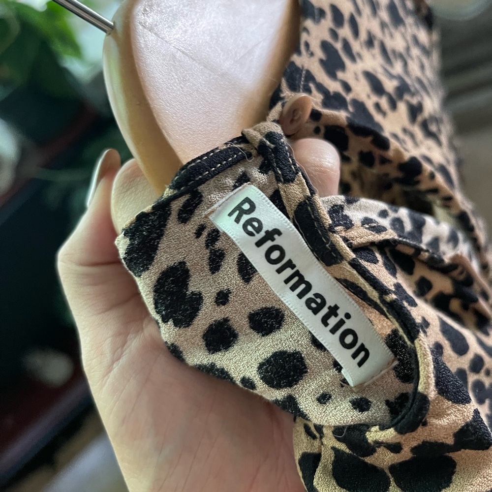 Spotted Reformation Dress
